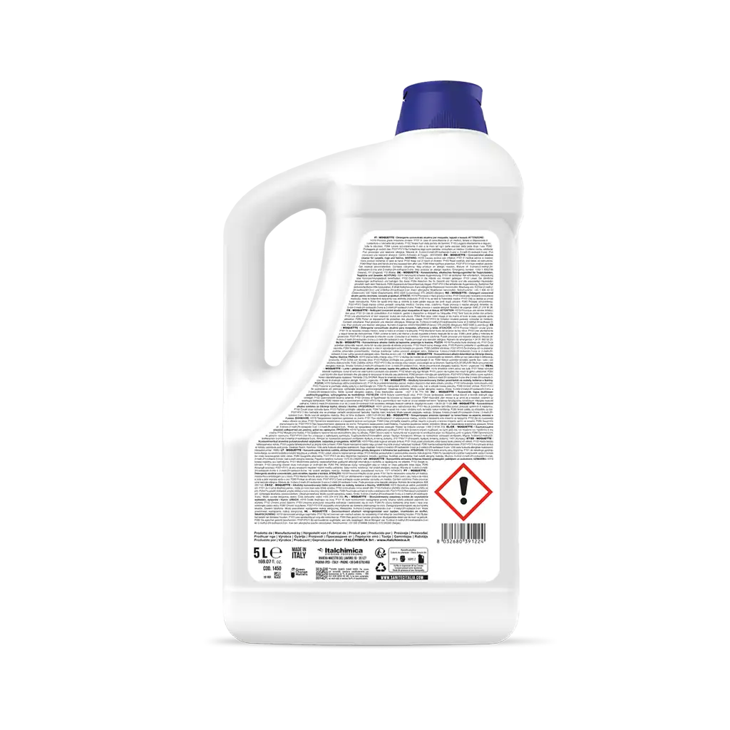 Detersivo moquette e tessuti 5 l