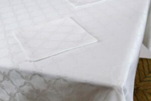Tovaglia in fiandra bianca