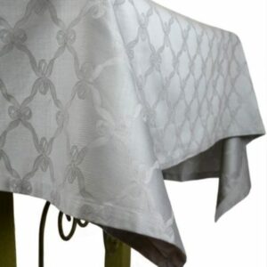 Tovaglia in fiandra grigio perla