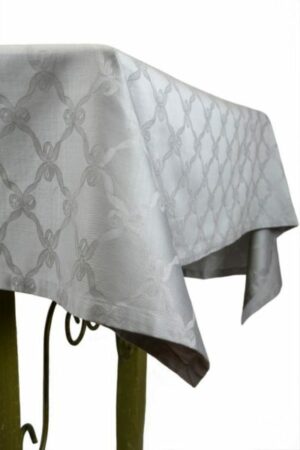 Tovaglia in fiandra grigio perla