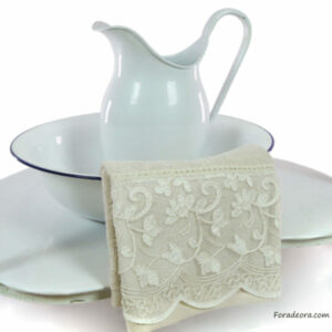 Coppia asciugamani beige