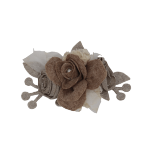 Coccarda decorativa con rose