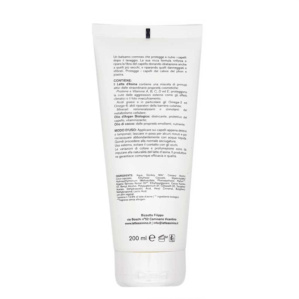 Balsamo capelli latte asina 200 ml - immagine 2