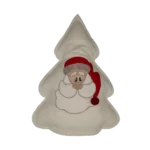 Albero di Natale grande con babbo natale