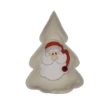 Albero di Natale grande con stampa babbo