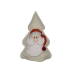 Albero di Natale piccolo con stampa babbo