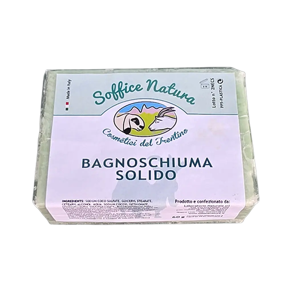 Bagnoschiuma solido pelli sensibili