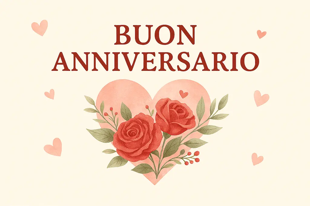 Buono regalo anniversario