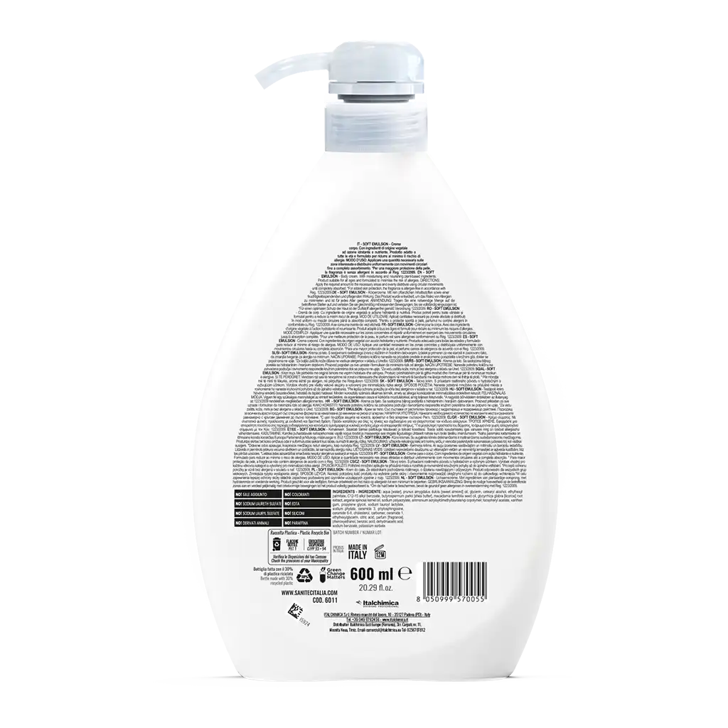 Crema corpo soft emulsion 600 ml