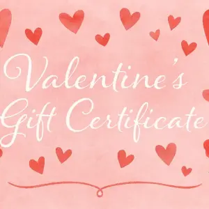 Buono regalo San Valentino