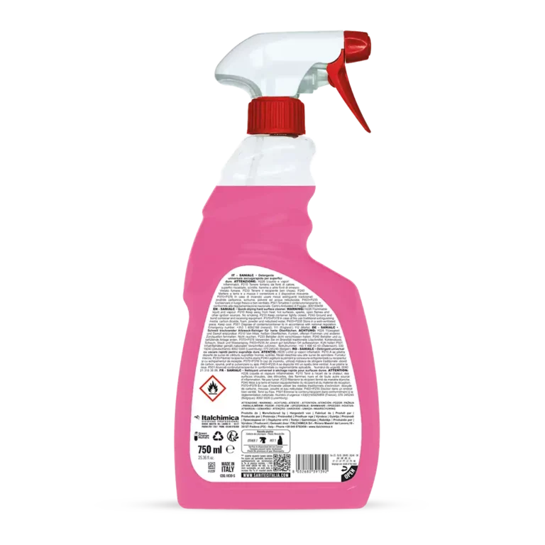 Detergente alcolico sanialc 750 ml