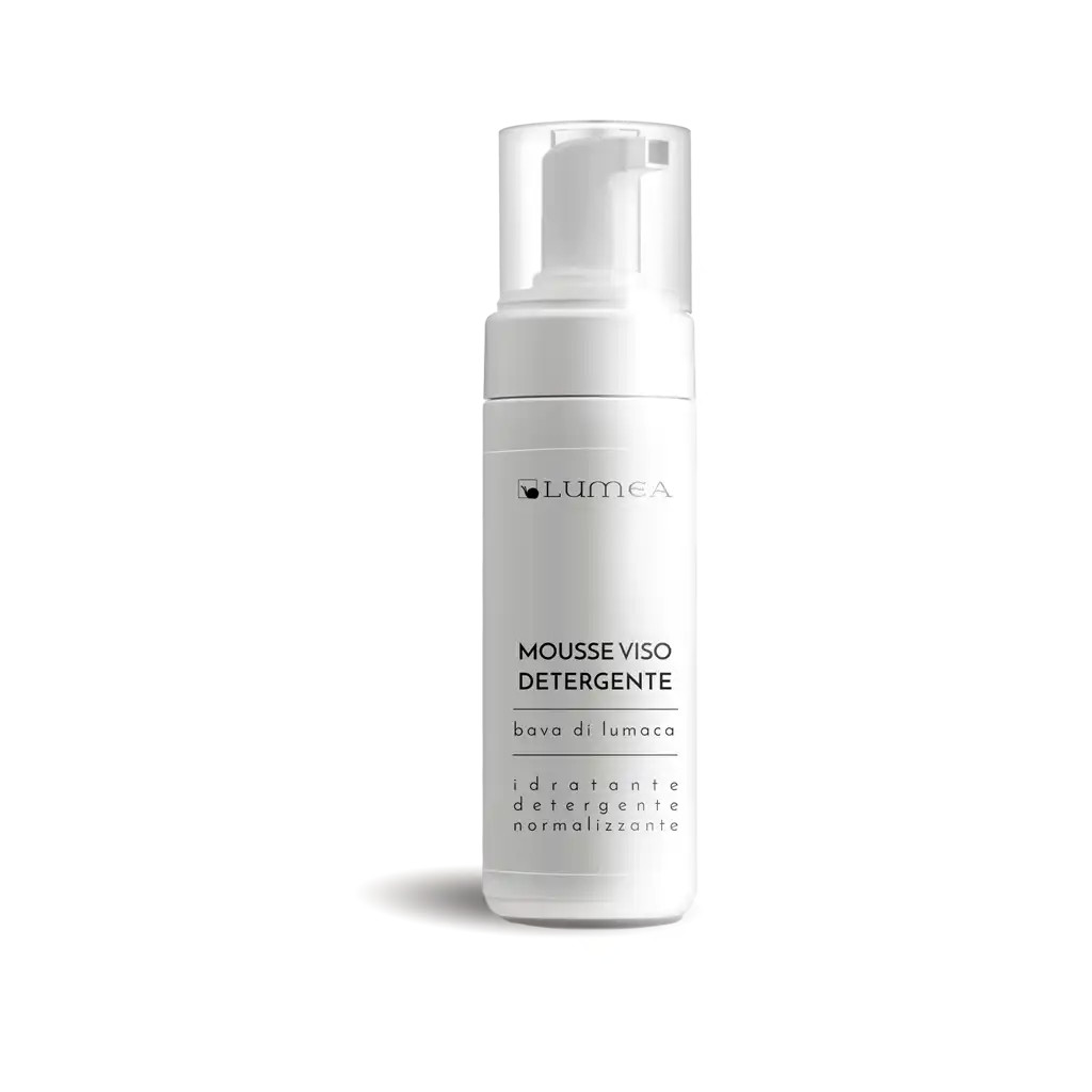 Mousse detergente idratante