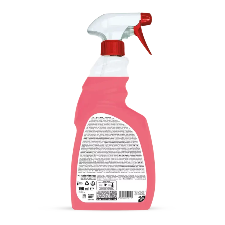 Sgrassatore per acciaio 750 ml