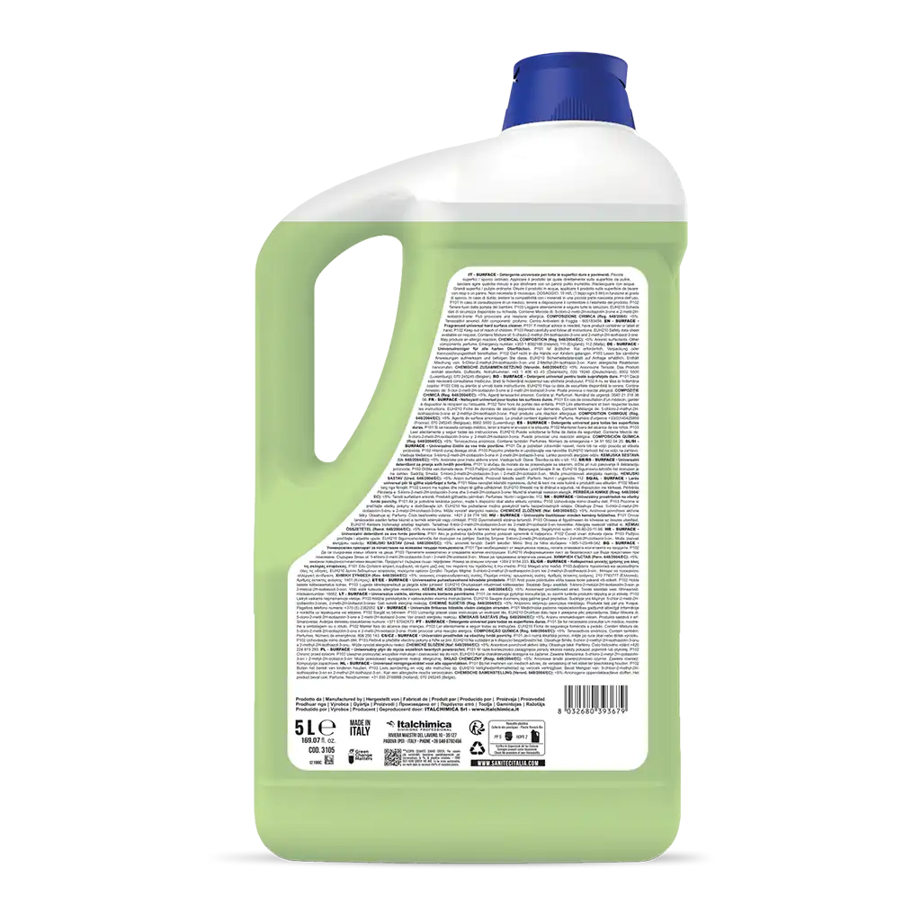 Detergente ecologico per pavimenti Sanitec Green Power 5 kg 3105 a soli  18.7 € su