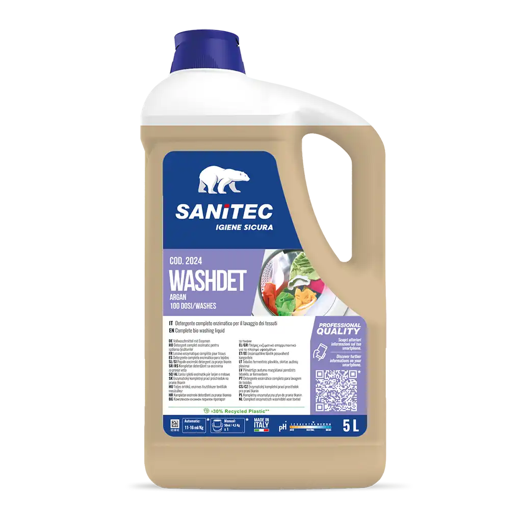Detersivo lavatrice argan 5 l